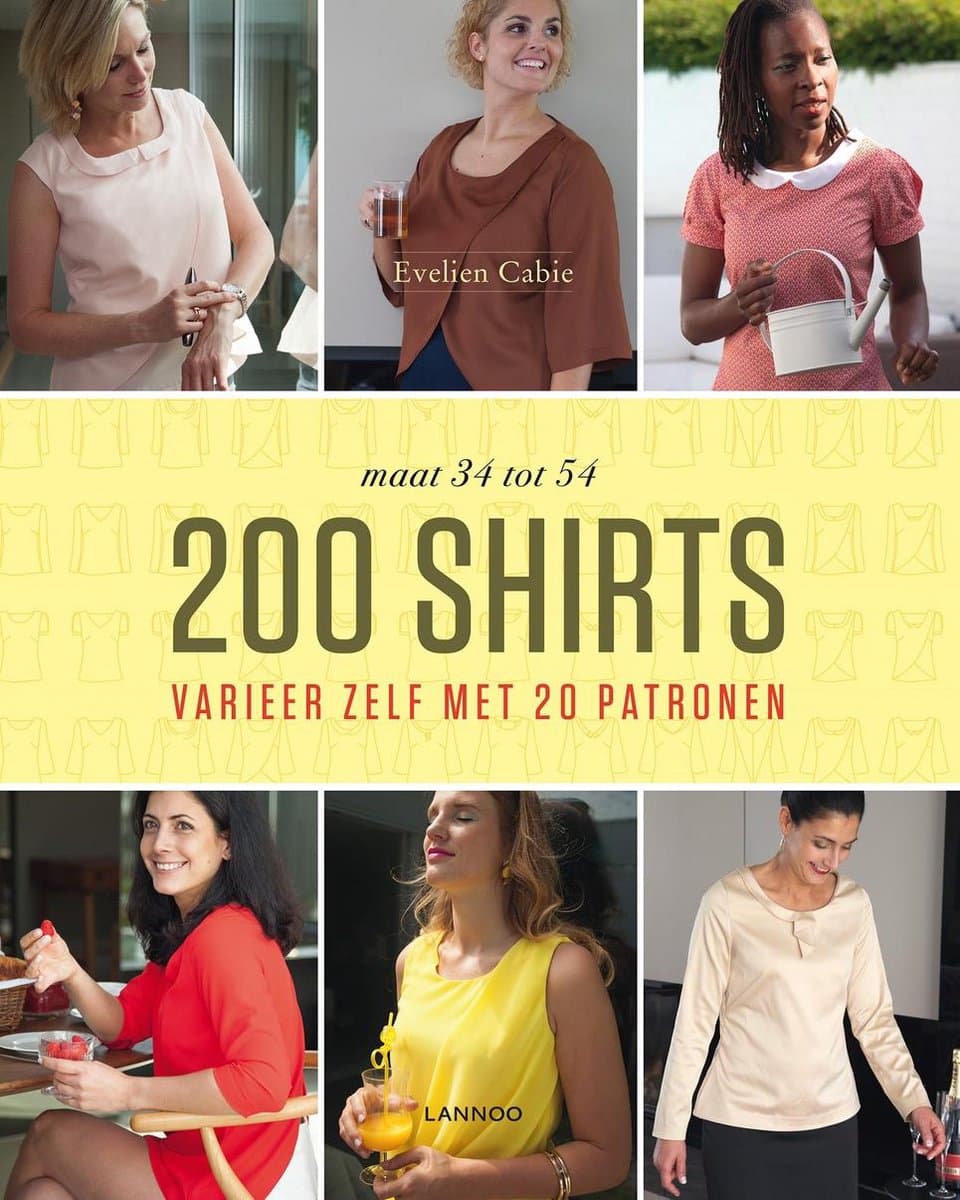 200 shirts door Evelien Cabie